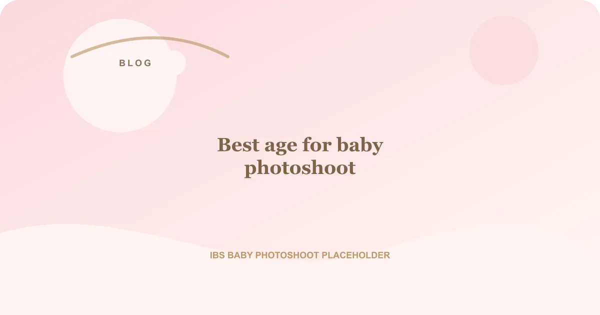 Baby photoshoot blog preview