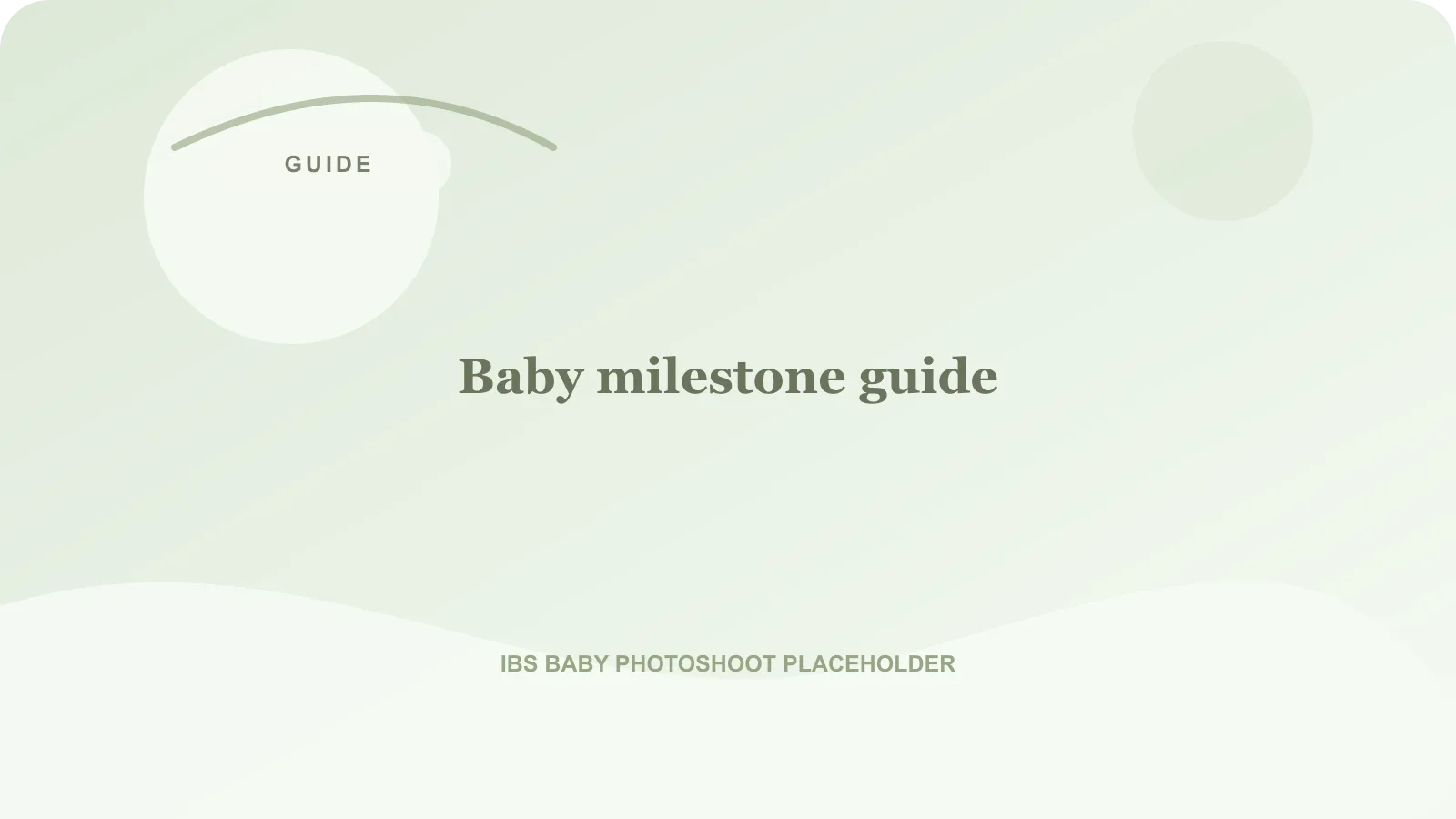 Baby milestone guide for planning photoshoots in Pune