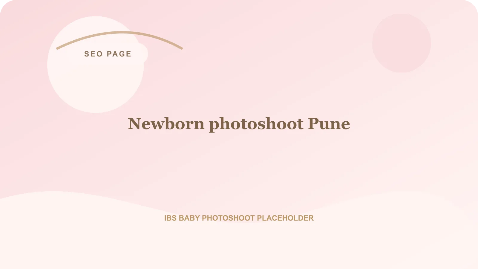 Newborn photoshoot in Pune with soft pastel styling