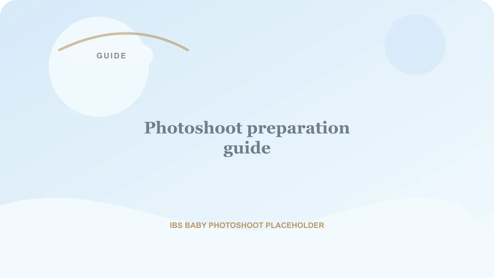 Baby photoshoot preparation guide for parents in Pune