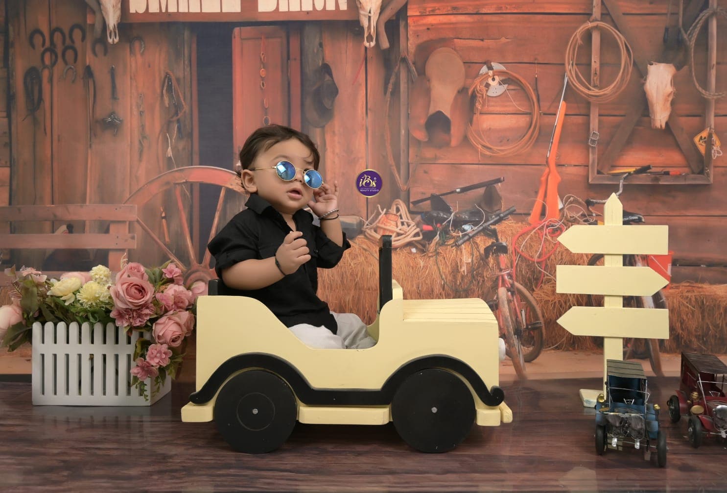 Pune baby photoshoot near me example 8 at IBS Baby Photoshoot Pune