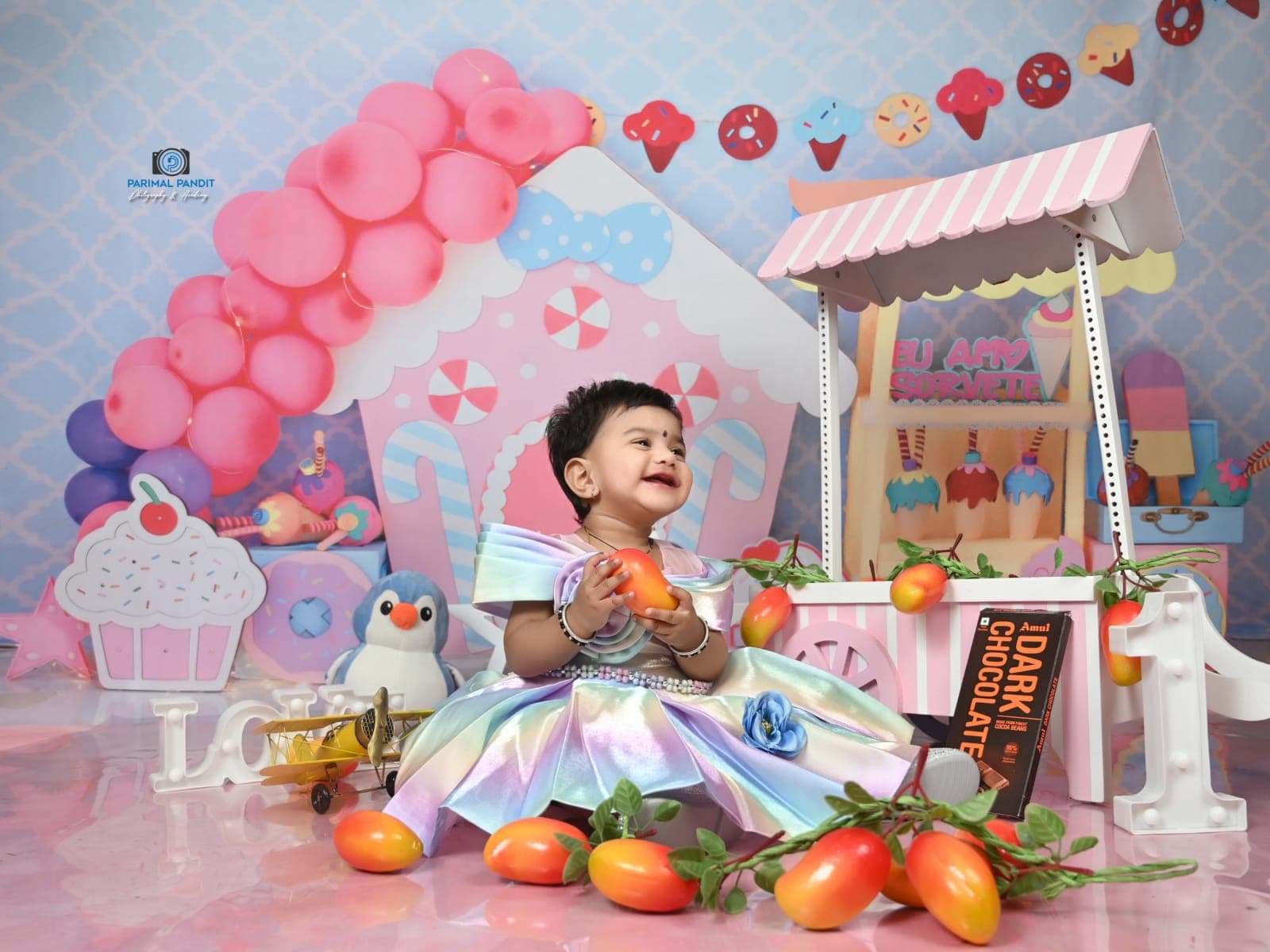 Family-friendly baby photoshoot setup in Pune at IBS Baby Photoshoot studio in Karvenagar, Pune