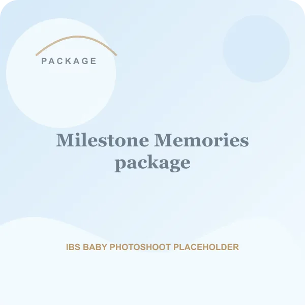 Milestone Memories baby photoshoot package in Pune
