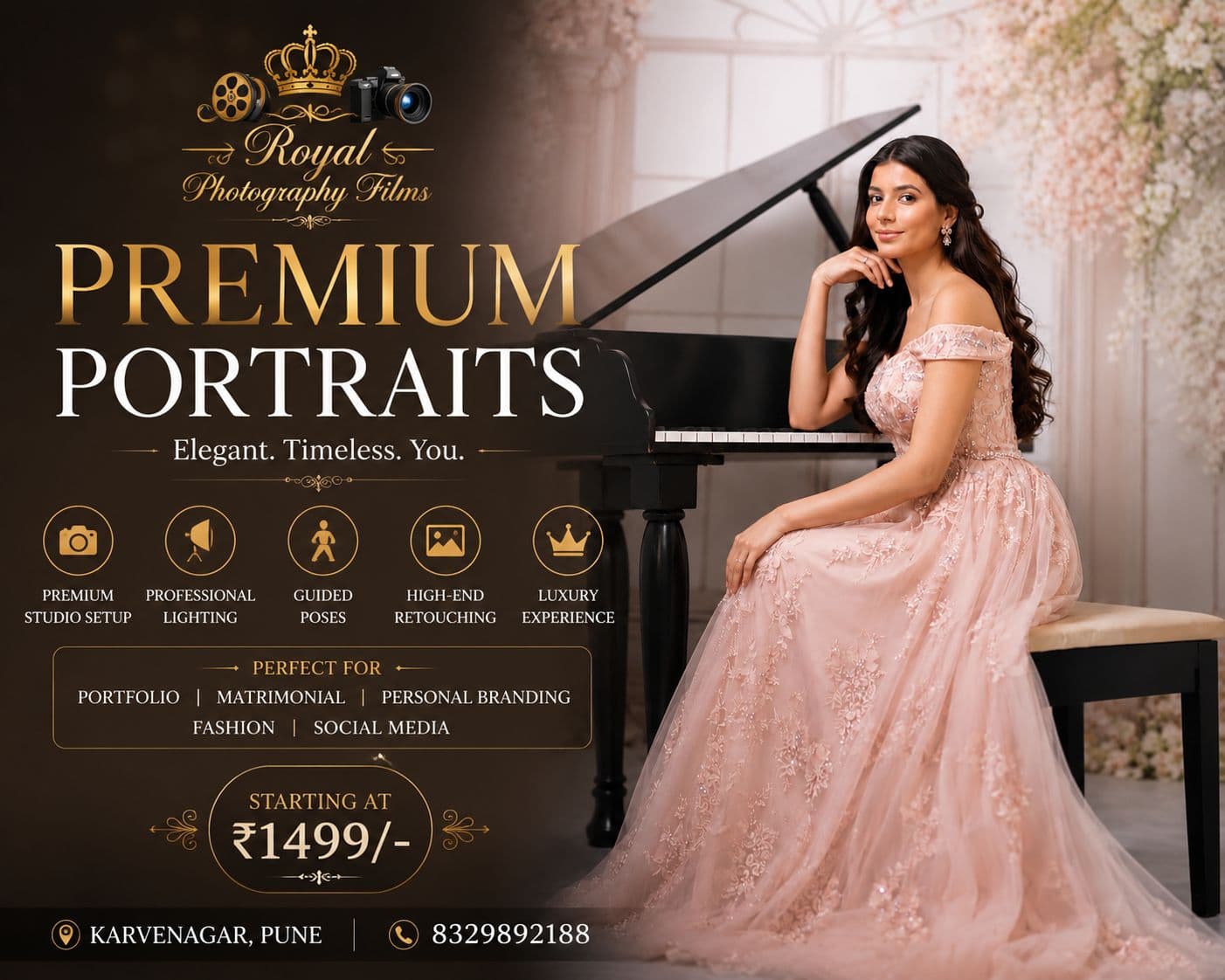 β¨ Premium Portrait Shoot β¨ package cover image
