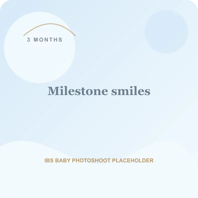 3 month baby photoshoot smiling session in Pune
