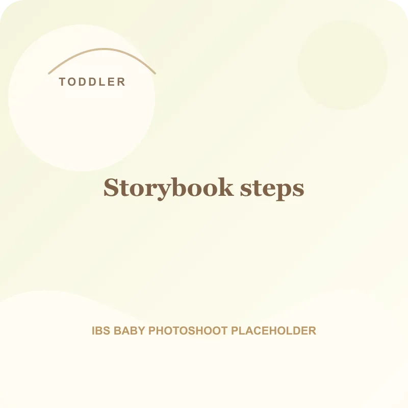 Baby milestone photography Pune storybook theme portrait